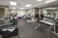 Amenities: Fitness Centre • Library • Quiet Building • Social Room Suite & Building: Bachelor, one-,... (image 2)