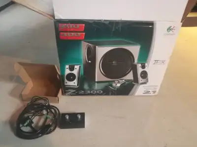 Logitech Z-2300 2.1 Computer Speakers, View more