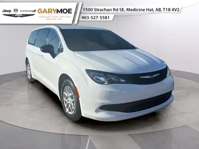 The 2026 Chrysler Grand Caravan SXT in a pristine white hue offers a blend of style and functionalit...