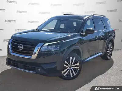 Tried-and-true, this 2022 Nissan Pathfinder Platinum | Pano Sunroof | HUD | Adaptive Cruise lets you...