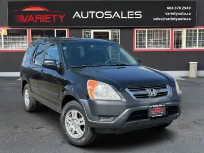 2002HondaCR-V 4WD EX Auto, Low Cost SUV | All-Weather Ready, F