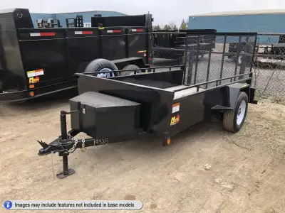 New Miska 5'x8' Single Axle Utility Trailer - Built by Canadians, for Canadians Ready to Roll, start...