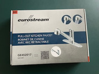 EUROSTREAM Oralie Single Handle Pull-Out Kitchen Faucet