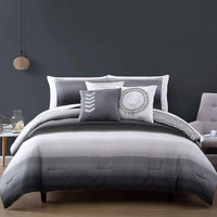 Avondale Queen Bed Set 10 Piece Reversible Comforter Set