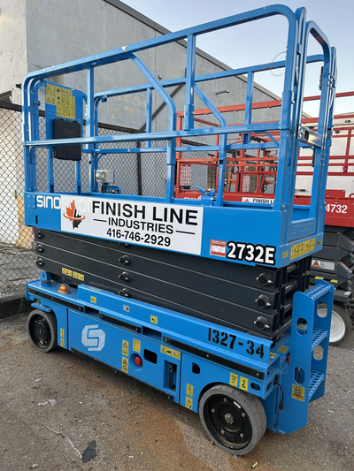 FOR SALE – SINOBOOM 2732E Electric Scissor Lift – LIKE NEW – $13,900 Selling a Sinoboom 2732E electr...