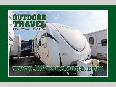 Premier Ultra Lite Trailer w/Rear Living Area Including 2 Swivel Rockers w/Table Between & Overhead...