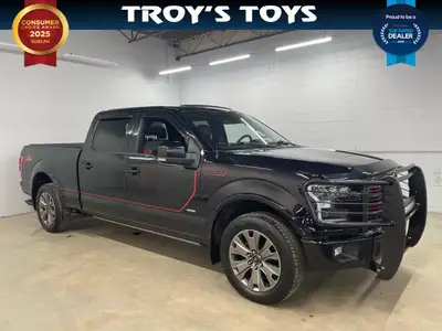 Looking for a reliable and capable pickup truck? Feast your eyes on this sleek, black 2017 Ford F-15...