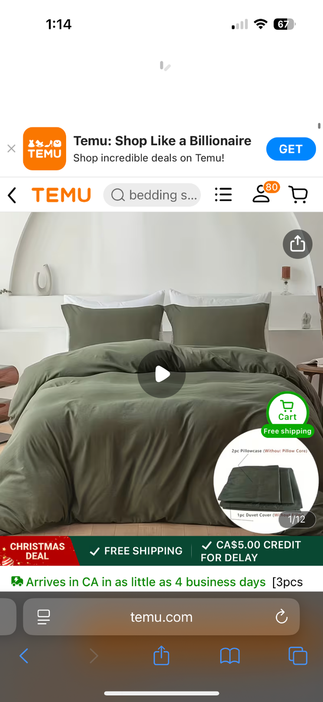 3 queen size duvet cover sets . 3 for $80 or $30 each . in Bedding in Barrie - Image 4