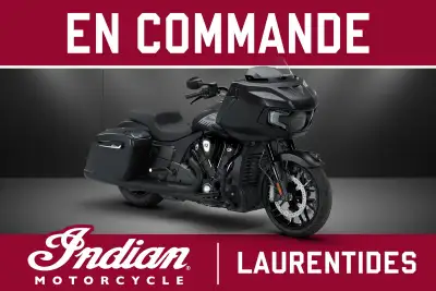 Alary Sport Cette MOTOCYCLETTE INDIAN CHALLENGER DARK HORSE 112 CU-IN POWERBAND 2026 est disponible...