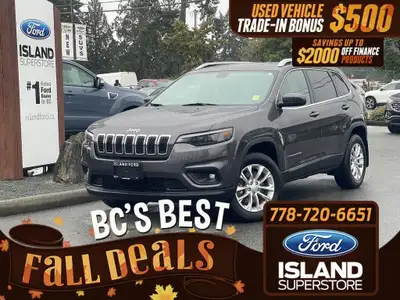 Heated mirrors, Cold Weather Group, safety tech, and smart connectivity make this 2019 Jeep Cherokee...