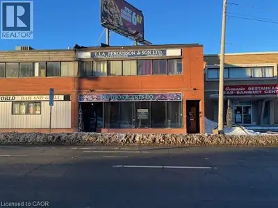 Exceptional commercial leasing opportunity in high exposure King St E in the heart of Hamilton centr...