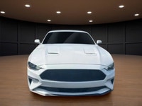 The 2020 Ford Mustang EcoBoost Convertible is a true standout in a pristine white finish, offering t... (image 2)