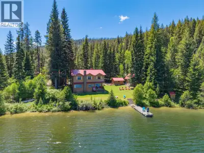 Rare Waterfront Legacy Compound on Chain Lake 3415 - 3421 Princeton-Summerland Road, Bankeir, BC Dis...