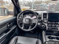 Command attention and dominate the road in this formidable 2021 Ram 1500 Crew Cab Big Horn. Dressed... (image 8)
