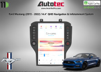 Ford Mustang (2015 – 2022) 14.4″ IPS QHD 2K Tesla GPS System