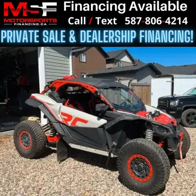 Welcome to Motorsports Financing - Kelowna! 2021 Can am Maverick Engine: 850