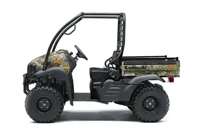 Concessionnaire des véhicules neufs et d'occasion. Côte à côte KAWASAKI MULE SX 4x4 XC CAMO 2026 Emp...