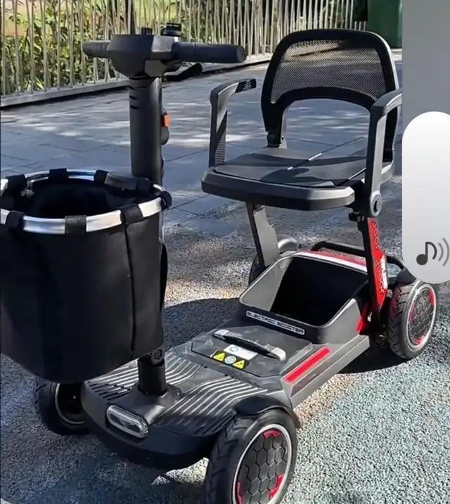 Foldable Electric Scooter, Double Lithium Battery, Aluminium Fra in eBike in Kingston - Image 5