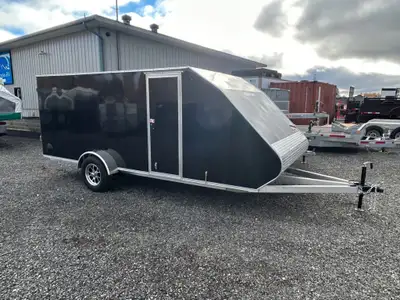 Financing Available O.A.C. 2026 Weberlane 7x15 Aluminum Snowmobile Trailer Built for the North! The...