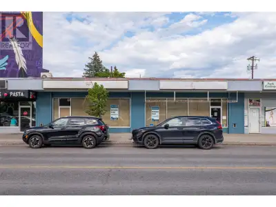 1728sqft retail/office space along Tranquille. Off street parking for 2 vehicles, plus an abundance...