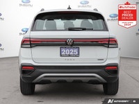 New Price! White 2025 Volkswagen Taos Trendline AWD 8-Speed Automatic 1.5L I4 Turbocharged DOHC 16V... (image 3)