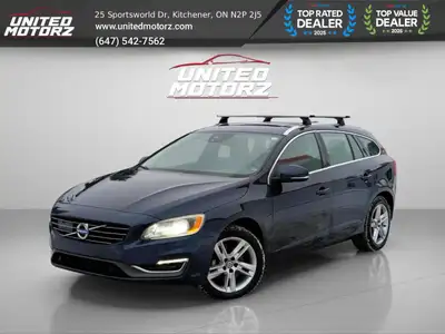 2015 Volvo V60 Premier Plus T5 AWD SAFETY CERTIFIED 19 Service Records !!! The 2015 Volvo V60 T5 Pre...