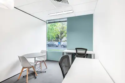 Productive workspace for three that comes with everything taken care of. Make a home for your busine...