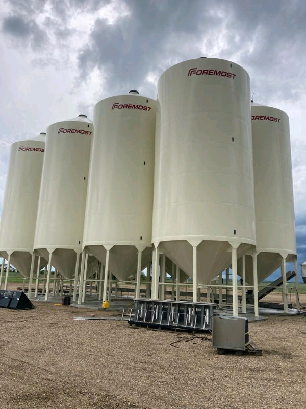 Foremost smoothwall Bins for sale. Farming Equipment Edmonton Kijiji