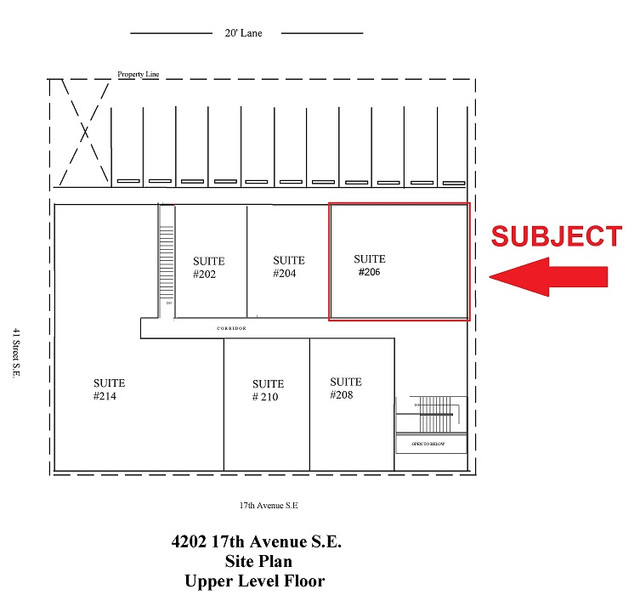 Office space for lease  - #206 4202 17th Ave SE in Commercial & Office Space for Rent in Calgary - Image 2