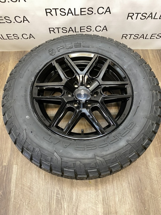 275/65/18 Fuel Gripper A/T All season tires rims Ford F150 Tires