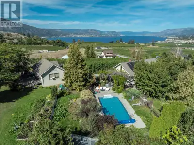 Breathtaking views in the sought after Corbishley Avenue area! In a quiet corner on the Naramata Ben...