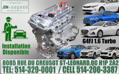 2014 2015 2016 2017 2018 2019 2020 Hyundai G4FJ 1.6 Turbo GDi Engine, Huyndai Tucson, Huyndai Sonata...