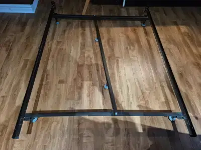 DOUBLE TO QUEEN HEAVY DUTY BED FRAME ON SLIDERS, View more