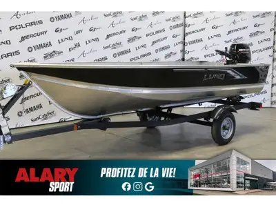Welcome to Alary Sport Ontario Lund WC-14 + MERCURY 20 HP & remorque 2024 Cette CHALOUPE LUND WC-14...
