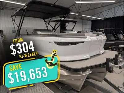 2024 Manitou 22 Cruise Switchback Max Deck Signature 150HP w/Trailer 54 North Powersports EXCLUSIVE...