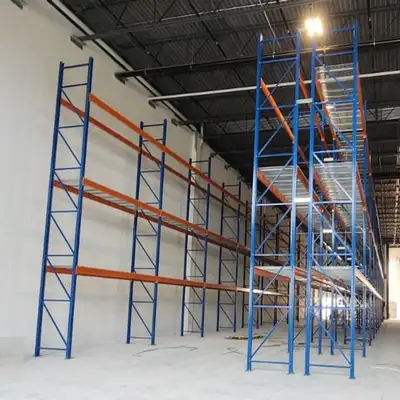 24' x 42" HD 13ga redirack end frames Uprights pallet racking, View more