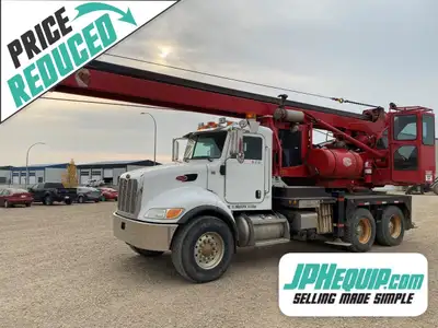 2008 Peterbilt PB340 Heavy Truck Watson 1100TM Foundation Pile Drill WE SHIP DIRECT TO YOU, USA, and...