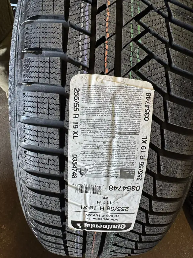 Four New 19″5x112 Sentali Rims w/ 255/55R19 Continental Winter in Tires & Rims in Oakville / Halton Region - Image 3