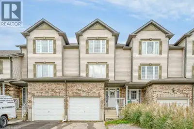 Welcome to this beautiful freehold townhouse located in the highly desirable Huron area of Kitchener...