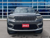 Beautiful Baltic Gray Metallic 2023 Jeep Grand Cherokee Summit Reserve 4xe 4X4, 8-Speed Automatic, 2... (image 8)