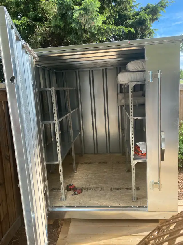 Garden Shed STEEL 7’ X 7’ Starting at $48 per month in Outdoor Tools & Storage in Thunder Bay - Image 4