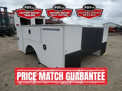 NEW 110in x 94in Steel Service Body from CM Truck Beds - 110in Length - 94in Wide - Cab/Chassis Rece...
