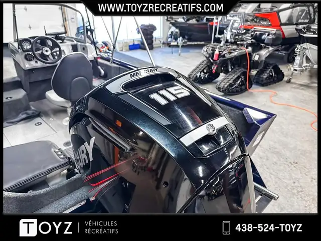 2019 TRACKER PRO GUIDE V-175 MERCURY 115 HP * 124 HEURES * in Powerboats & Motorboats in Laval / North Shore - Image 8