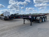 1990 G & H Tri/A Roll off trailer With Stinger