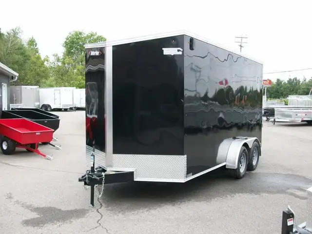 2025 Weberlane CARGO 7' X 14' V-NOSE RAMPE 7' HT VTT MOTO TRACTE in Cargo & Utility Trailers in Laval / North Shore - Image 4