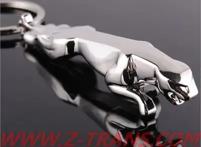 NEW METAL KEY CHAIN FOR JAGUAR CARS PLEASE ORDER AT WWW.Z-TRANS.COM OR CALL FOR PICK.