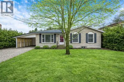 Set on a generous 70 x 215 ft lot (0.34 acres) in Simcoe, this well-maintained bungalow offers the k...