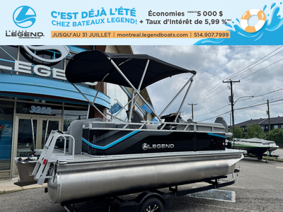Découvrez notre tout nouveau 2025 Legend LE 19 RS EXT, propulsé par un Mercury 60 ELPT CT 4S. Ce bat...