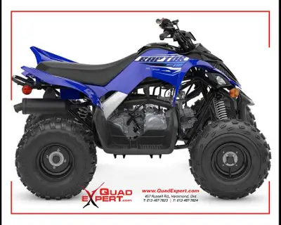 2026 Yamaha Raptor 110 Youth ATV / Kids 4-wheeler CALLING NEW RIDERS. With a 112cc engine, fuel inje...