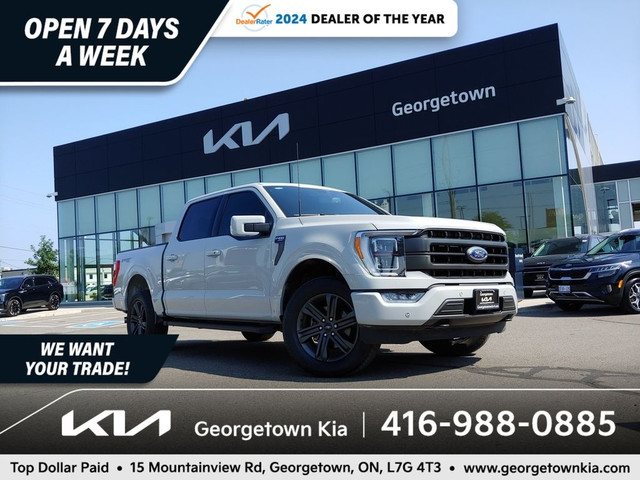 2023 Ford F-150 LARIAT 2.7L 4WD | NAV | 38K KM | BED LINER | dans Autos et camions  à Région d’Oakville/Halton